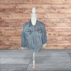 WOMENS GAP DENIM JACKET SZ XL